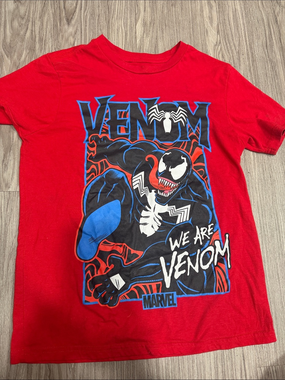 Marvel Venom Graphic Tee - Red, Black, Blue